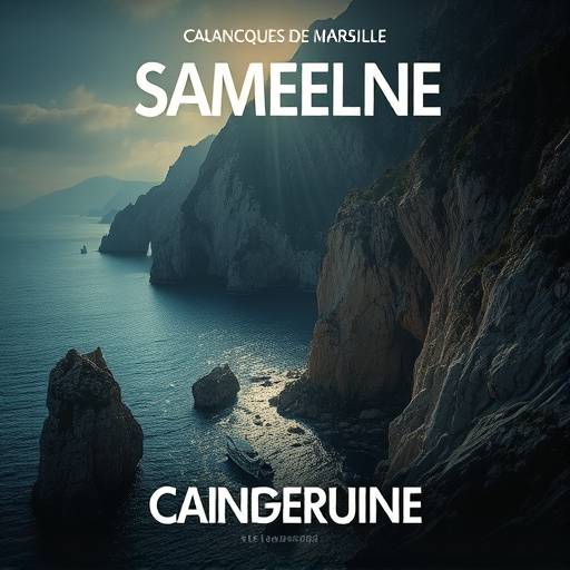 Affiche du film 'Le Secret des Calanques', tourn√© dans les Calanques de Marseille